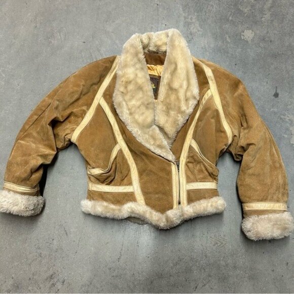 Adventure Bound Wilsons Leather Aviator Jacket Women's S - Picture 1 of 4
